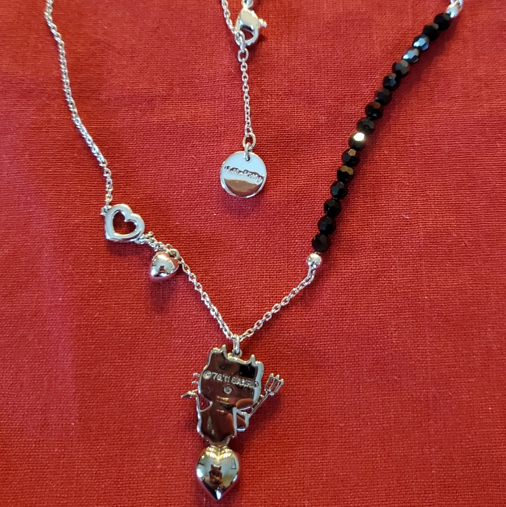 Swarovski Hello Kitty Devil Necklace